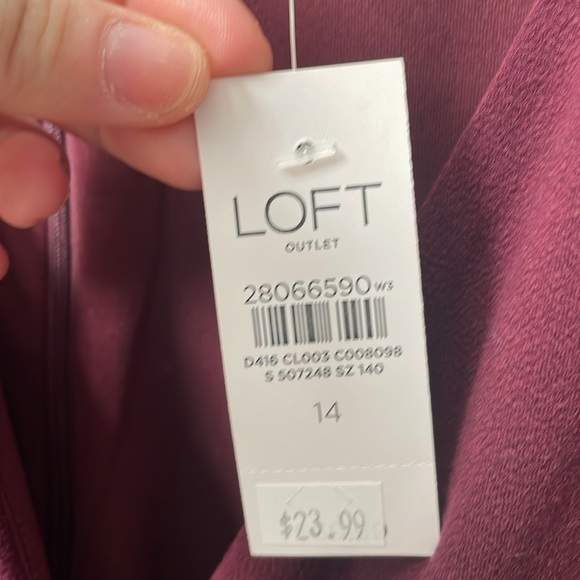 NWT Loft midi dress - Picture 5 of 5